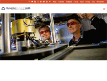 Tablet Screenshot of materials.mines.edu