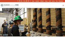 Tablet Screenshot of chemeng.mines.edu