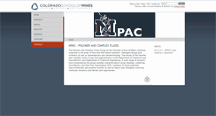 Desktop Screenshot of mpac.mines.edu