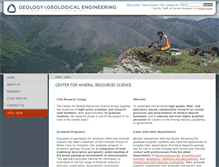 Tablet Screenshot of econgeol.mines.edu